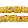 Summer Sunshine Krobo Powder Glass Beads (Large)