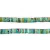 Blue Turquoise Disk Heishi Beads (2x6mm)
