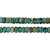 Blue Turquoise Rondelle Beads (7mm)