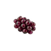 Vintage Garnet Crochet Bead (14x10mm, Single Bead)