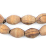 Oval Olive Wood Beads from Bethlehem (20x14mm)
