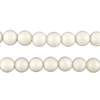 White Agate Stone Beads (8mm)