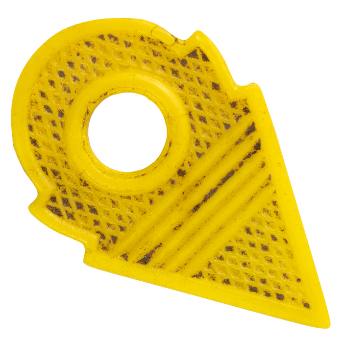 Yellow Vintage Glass Talhakimt Pendant
