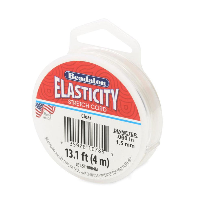 Elasticity 1.5mm Clear Elastic Cord (4 meters)