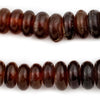 Translucent Amber Horn Disk Beads (Graduated)