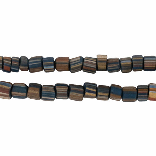 Creamy Teal Java Gooseberry Beads (6-8mm)