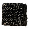 Ebony Black Bogolan Mali Mud Cloth (Gao Design)