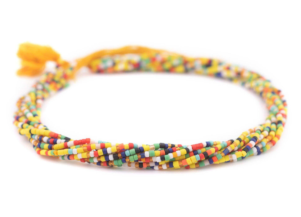 House Medley Afghan Tribal Seed Beads (10 Strands)