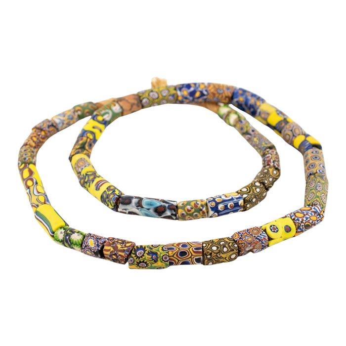 Antique Venetian Millefiori African Trade Beads #20710