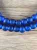 Hidden Gems: Sapphire Blue Recycled Glass Beads