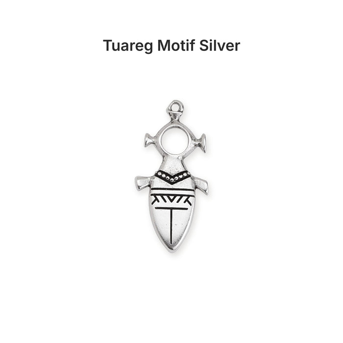 tuareg pendants 05 option motif silver