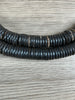 Hidden Gems: Dark Brown Bone Button Beads (14mm)