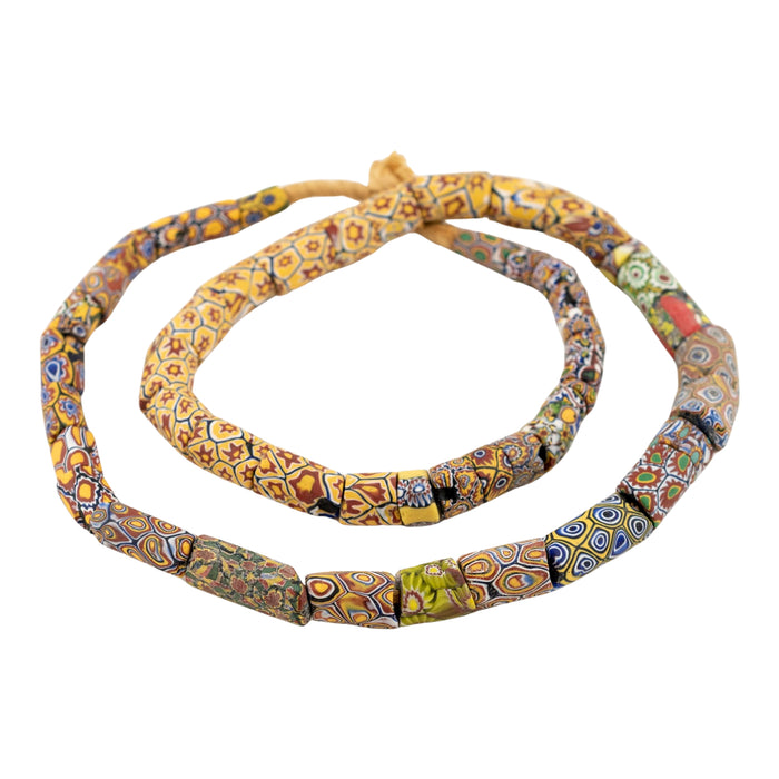 Antique Venetian Millefiori African Trade Beads #20707