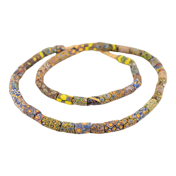 Antique Venetian Millefiori African Trade Beads #20670