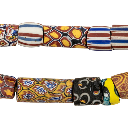 Antique Venetian Millefiori African Trade Beads #20713