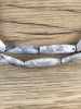 Hidden Gems: Grey Kenya Oval Bone Beads