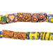 Thin Antique Venetian Millefiori African Trade Beads #20737