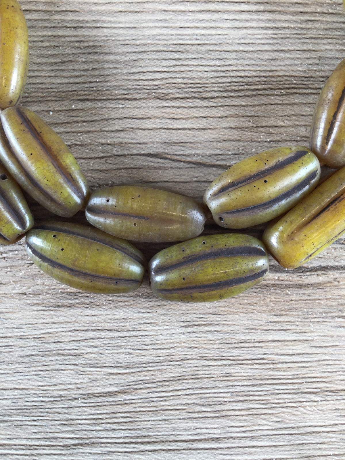 Hidden Gems: Vintage Style Striped Java Glass Beads — The Bead Chest