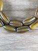 Hidden Gems: Vintage Style Striped Java Glass Beads