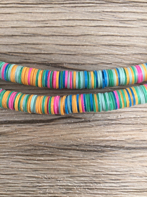 Hidden Gems: Multicolor Vinyl Heishi Beads