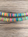 Hidden Gems: Multicolor Vinyl Heishi Beads