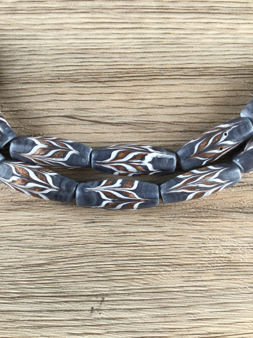 Hidden Gems: Java Glass Feather Beads