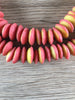 Hidden Gems: Fancy Ashanti Saucer Glass Beads