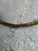 Hidden Gems: Ethiopian Brass Tube Beads   Long Strand