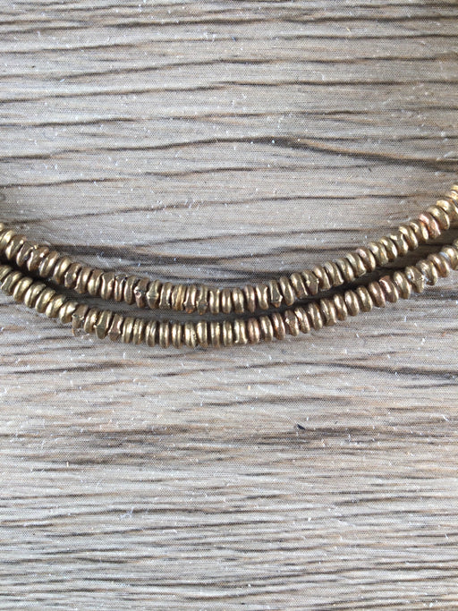Hidden Gems: Ethiopian Brass Heishi Beads