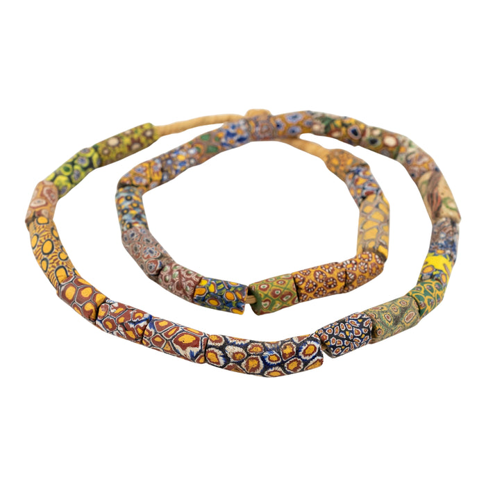 Antique Venetian Millefiori African Trade Beads #20698