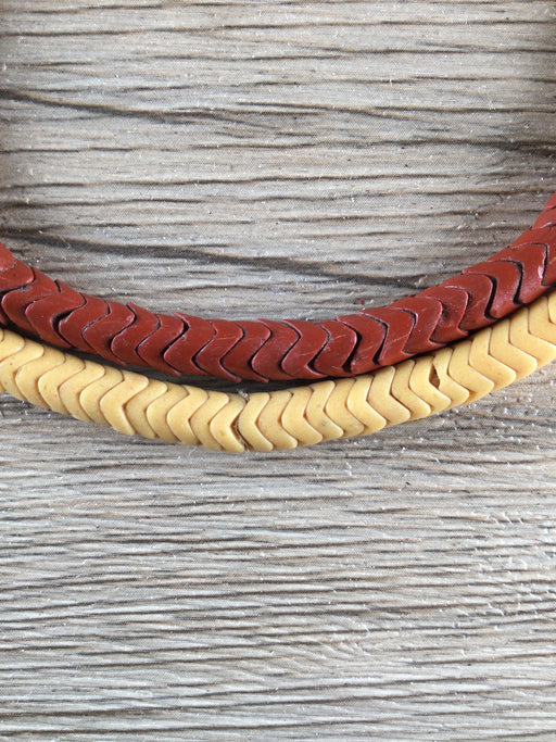 Hidden Gems: Vintage Czech Interlocking Snake Beads