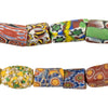 Thin Antique Venetian Millefiori African Trade Beads #20727