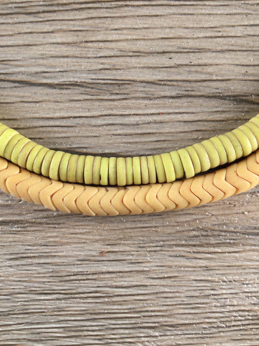 Hidden Gems: Vintage Czech Interlocking Snake Beads