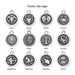 zodiac charms 05 signs front