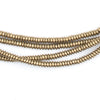 Antique Brass Smooth Heishi Beads (3mm)