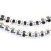 Faceted Silver Bicone Beads (6mm) - The Bead Chest
