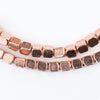 Copper Cube Beads (5mm)