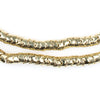 Gold Interlocking Snake Beads (6mm)