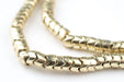 Gold Interlocking Snake Beads (6mm) - The Bead Chest
