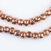 Rounded Copper Nugget Beads (6mm)