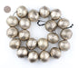 Super Jumbo Silver Artisanal Ethiopian Ball Beads (34mm) - The Bead Chest