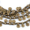 Brass Mini Baule Charm Beads (Double Strand Necklace)