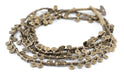 Brass Mini Baule Charm Beads (Double Strand Necklace) - The Bead Chest
