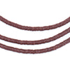 Maroon Phono Record Vinyl Beads (3mm)