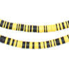 Yellow Jacket Medley Vinyl Phono Record Beads (5mm)