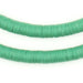 Green Phono Record Vinyl Beads (8mm) - The Bead Chest