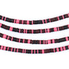 Black & Pink Phono Record Vinyl Beads (3mm)