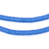 Blue Vinyl Phono Record Beads (5mm)