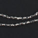Shiny Silver Faceted Diamond Cut Beads (3mm) - The Bead Chest