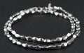 Silver Twisted Nugget Beads - The Bead Chest